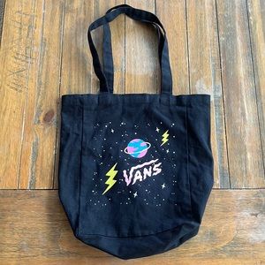 Vans Black Canvas Tote